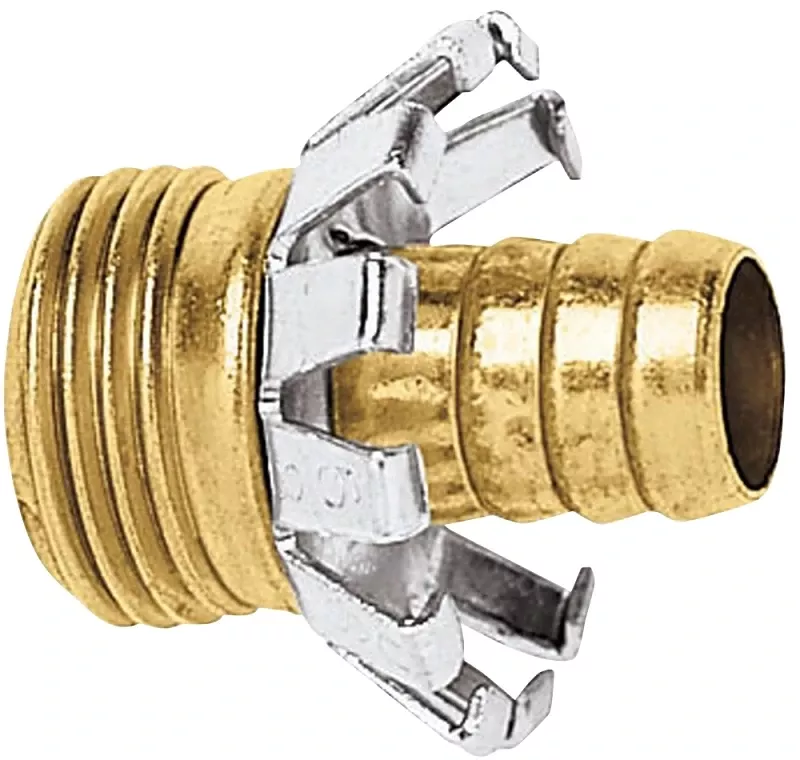 5/8 In. Brass Threaded Male Clinch Coupling - Model 858014-1001